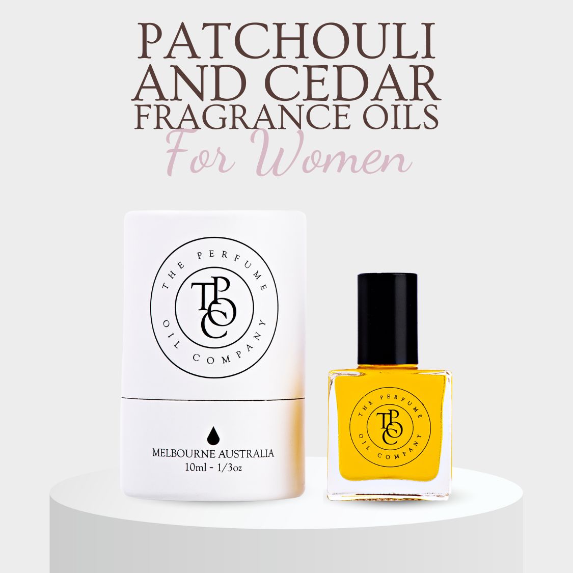 Patchouli And Cedar Womens 10ml Fragrance Oil