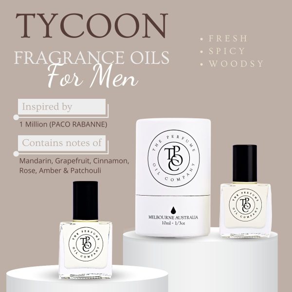 Tycoon Mens Fragrance Inspired by 1 Million (PACO RABANNE)