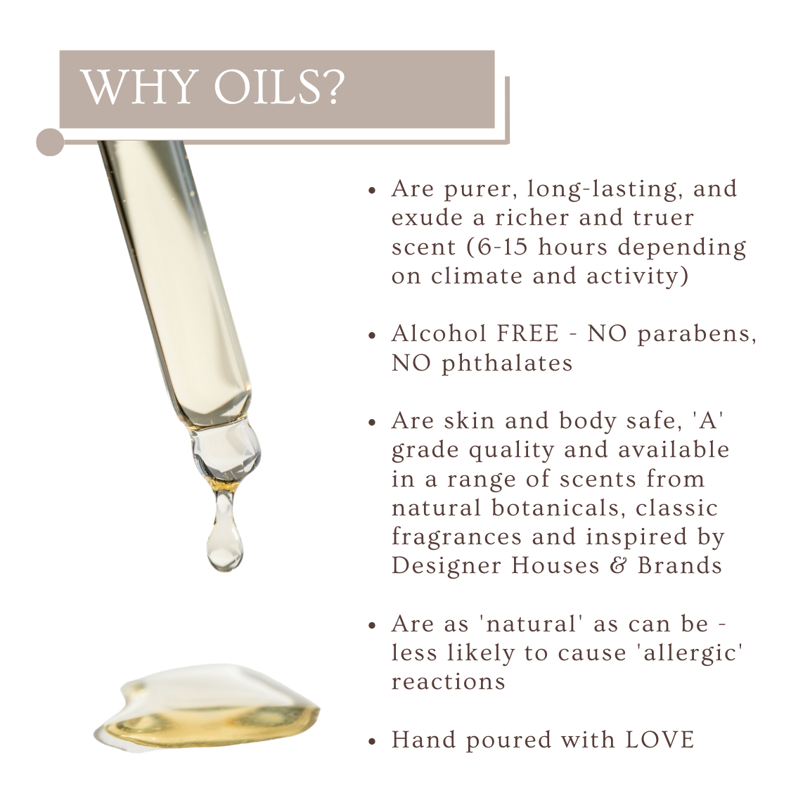 Why Oils?