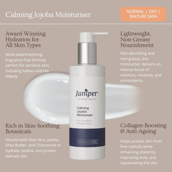 Juniper CALMING JOJOBA MOISTURISER 250ml