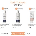 The Back to Basics Bundle is for those who want to keep their skincare routine simple yet effective. This bundle is your new 3-Step morning and evening ritual.