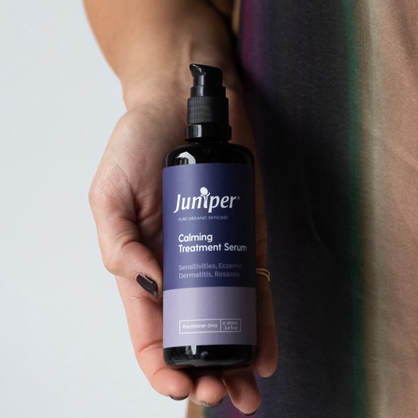 Juniper Calming Treatment Serum for skin seeking extra love and goodness.