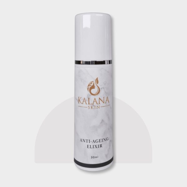 Our Kalana Active Anti-Ageing Elixer repairs, nourishes and rejuvenates Dry, Mature and Ageing Skin.