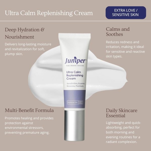 Ultra Calm Replenishing Cream gives extra Love to sensitive Skin