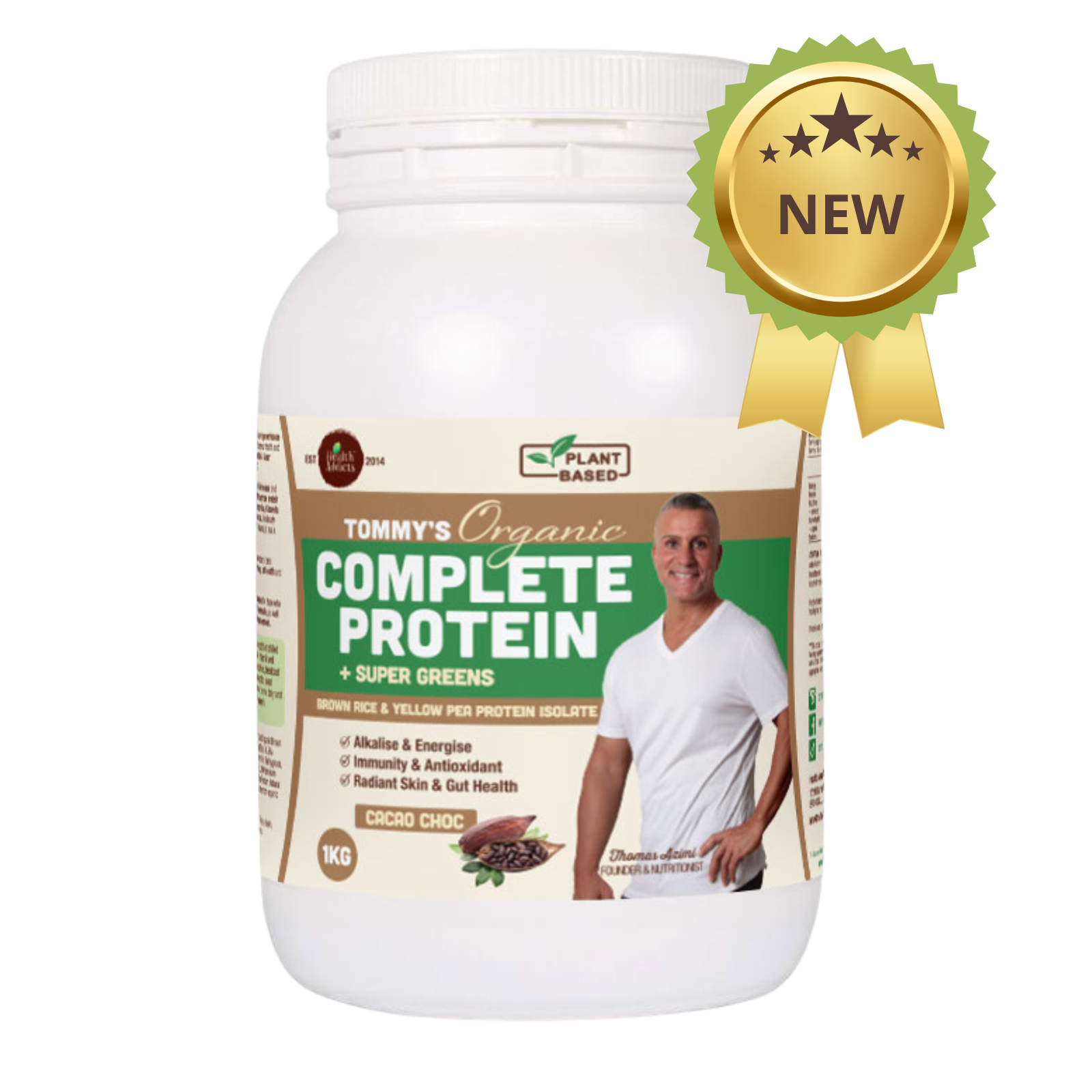 New Product: 1kg Complete Protein Choc Greens