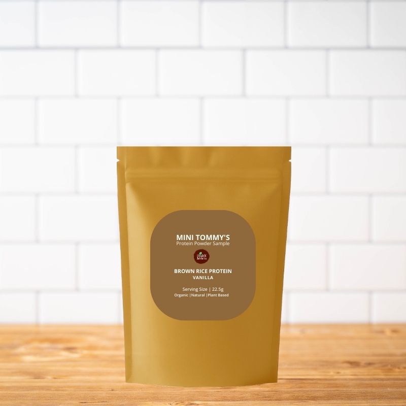 Tommy's Mini Brown Rice Unflavoured Protein Sample