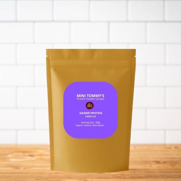 Tommy's Mini Gainer Protein Vanilla Sample