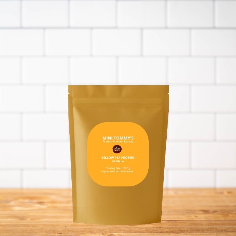 Tommy's Mini Yellow Pea Unflavoured Protein Sample