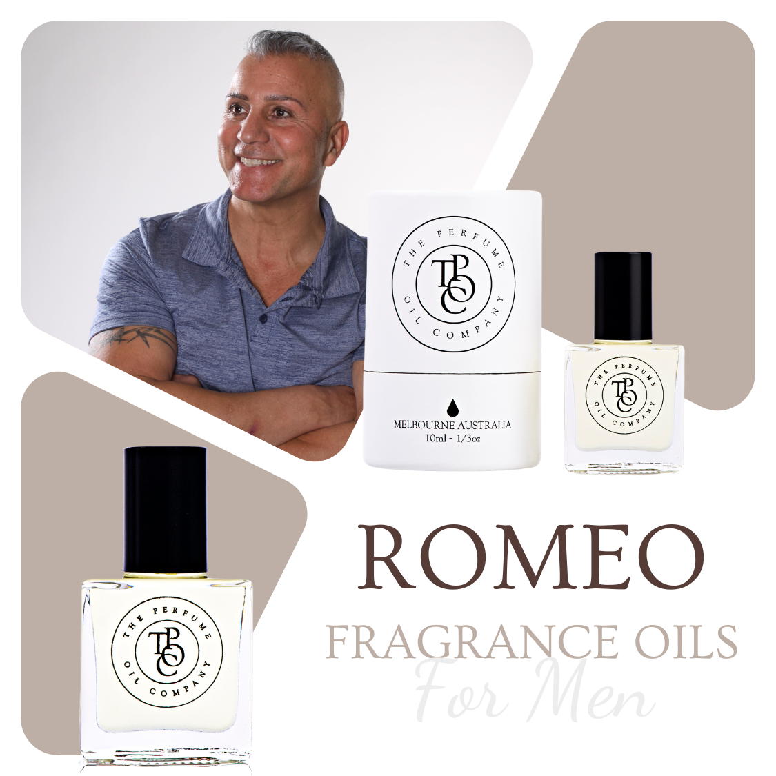 Men's Fragrance Oil 'Romeo'